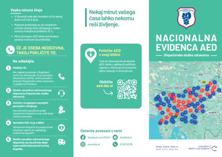 Nacionalna evidenca AED - zloženka